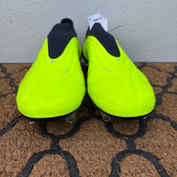 Adidas Copa Pure III Elite Laceless FG Men\'s Soccer Cleats Size 8.5 Lucid Lemon main image 5